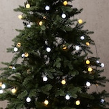 thumbnail of LED Deko Lichterkette Berry Mini Kugeln 50LED warmweiß kaltweiß L: 7,35m Timer