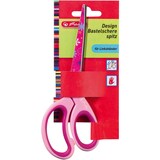 thumbnail of Bastelschere Design 17cm rund farbig sortiert Linkshänder