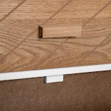 thumbnail of Mesita de Noche Madera con 4 Cajones Comoda Rústica Cajonera Mesilla Mueble para Dormitorio Armario Almacenamiento 40x30x75 cm