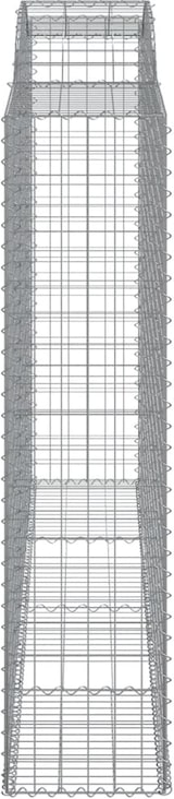 thumbnail of vidaXL Gabionen mit Hochbogen 5 Stk. 300x50x200/220cm Verzinktes Eisen