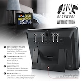 thumbnail of BEARWARE Funkwetterstation mit LCD Farbdisplay inkl. Außensensor & Wettervorhersage-Piktogramm