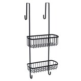 thumbnail of Duschkorb Schwarz zum Aufhängen Duschregal Duschablage 22x53x18 cm