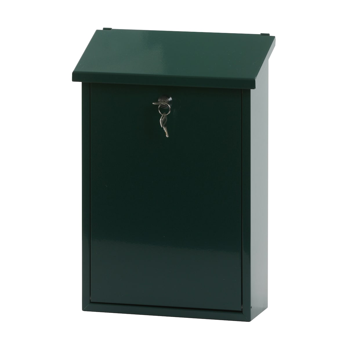 V-part Brievenbussen Metaal 125 mm 277 mm 410 mm groen