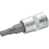 thumbnail of TOOLCRAFT 816069 Innen-Sechskant Steckschlüssel-Bit-Einsatz 4 mm 1/4" (6.3 mm)