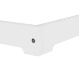 thumbnail of Weißes Niedrigflurbett Futon extra niedriges Holzbett 80x200 Kiefer V-60.47W-08 ohne Zubehör