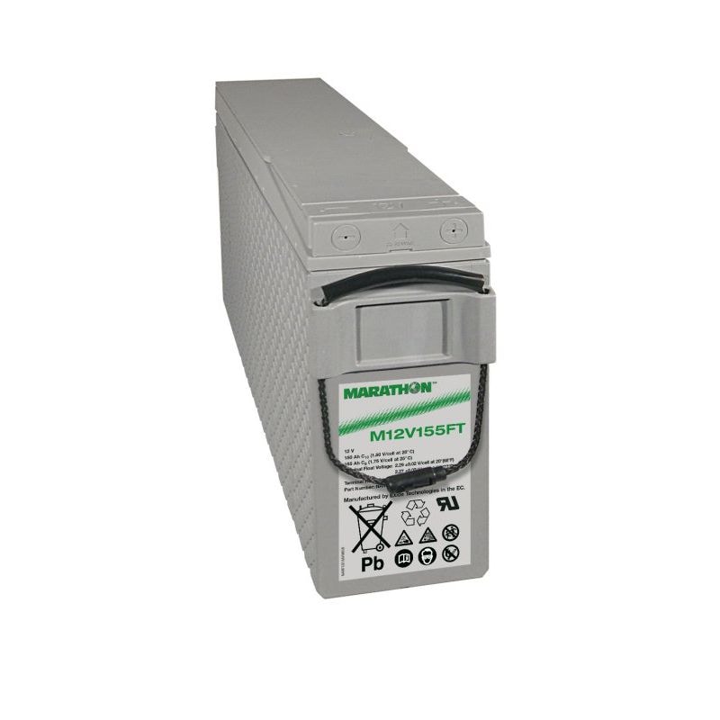 Exide Marathon M12V155FT 12V 150Ah Frontterminal AGM Blei-Vlies Akku VRLA