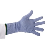 thumbnail of Blauwe snijbestendige handschoen M
