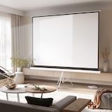 thumbnail of HOMCOM Pantalla de Proyector Manual con Soporte 120 Pulgadas Pantalla de Proyección Formato 4:3 con Altura Ajustable para Cine en Casa 244x183 cm
