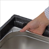 thumbnail of Thermo Future Box, GN 1/1 KOMFORT, Isolierbox schwarz mit Deckel, einfaches Be-und Entladen mit GN-Behältern, 54 Liter, nachhaltig aus EPP