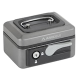 thumbnail of ARREGUI Popup C9716 Geldkassette aus Stahl | 15 cm breit | Abschließbare Kasse mit Geldeinsatz | Kleine Geldkassette mit Schlüssel und Münzeinsatz