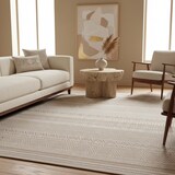 thumbnail of Balkonteppich Ethno Wetterfest Waschbar Strapazierfähig Terrasse Garten Schadstoffgeprüft Beige 200x290 cm – VENTOUX von Kadima Design