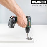 thumbnail of WAGNER Möbelfuß/Verstellfuß DESIGN - Ø 40/60 x 100-115 mm, Edelstahl-Optik, inkl. Anschraubplatte Ø 60 mm - 12037001