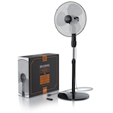 thumbnail of Brandson Standventilator mit Fernbedienung 50W, leise, Ventilator höhenverstellbar, 30° neigbar , 3 Geschwindigkeitsstufen, Oszillation ca. 90°