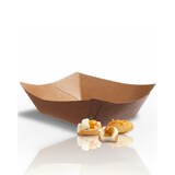 thumbnail of Snack-Schale Fingerfood klein 1000Stk, 400ml, 170x125x45mm, to go, take away, kompostierbare Kartonschiffchen