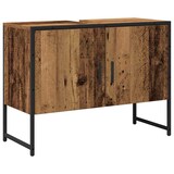 thumbnail of vidaXL Badezimmermöbel Set 2 pcs Braun 80 x 33 x 60 cm Holzwerkstoff