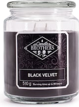 thumbnail of Black Velvet Duftkerze Candle Brothers, Kerze im Glas, 2 Dochte, 510g, 100h Brenndauer, Raumduftkerze