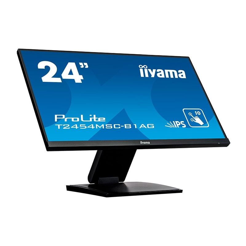 ProLite T2454MSC-B1AG - 23.6" Touchmonitor, kapazitiv, 10 Punkte Multitouch, USB, Full HD, schwarz