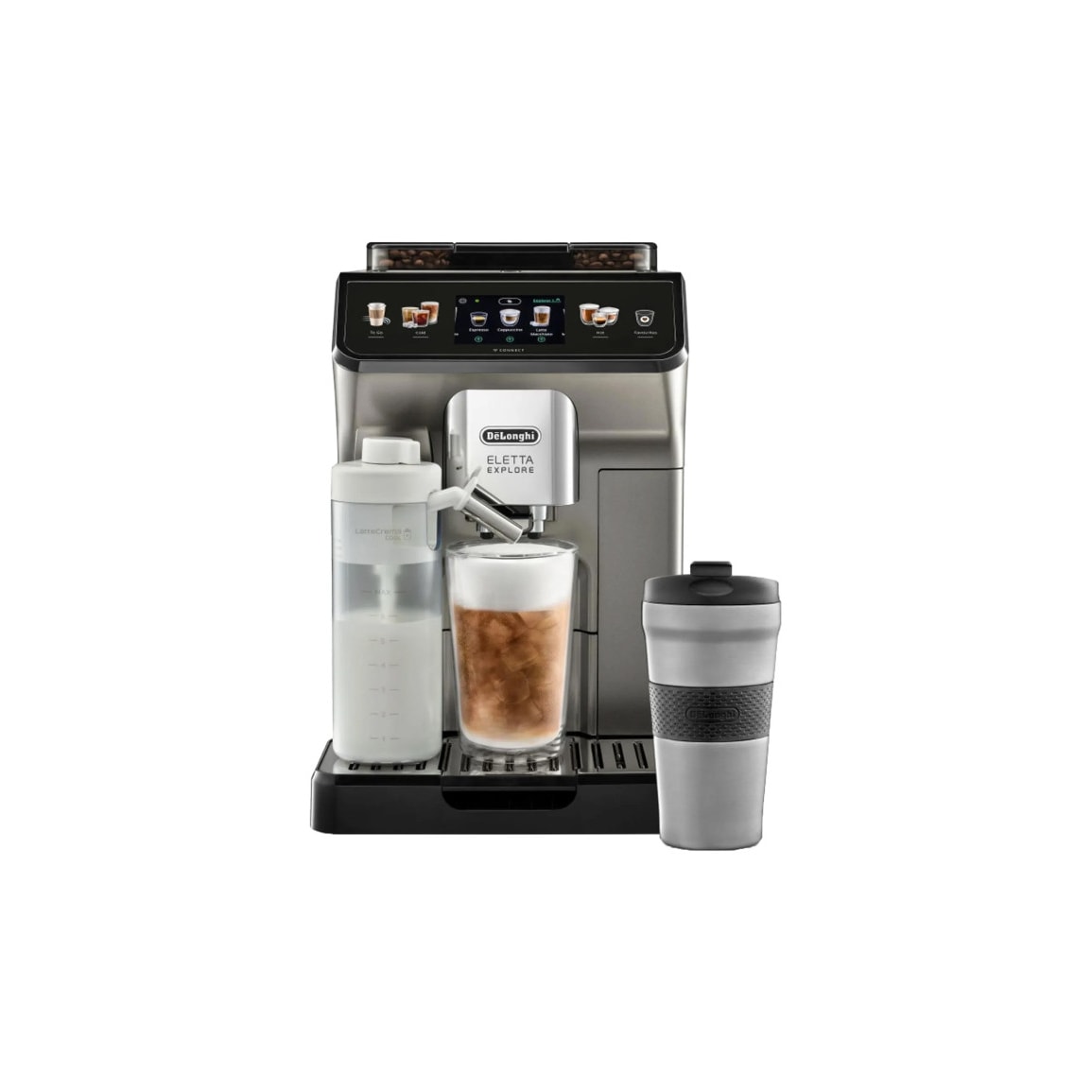 Delonghi Eletta Explore ECAM450.86.T Kaffeevollautomat - 1.8 Liter, 19 bar, 300g