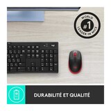 thumbnail of Logitech Rato sem fios M190 Vermelho