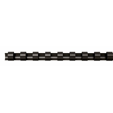 Fellowes Plastikbinderücken COMB 5346108 10mm schwarz 100 St./Pack.