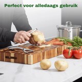thumbnail of Bikolo® Dunschiller Set Roestvrij Staal - Dunschillers - RVS Dunschiller Aardappel - Aardappelschiller