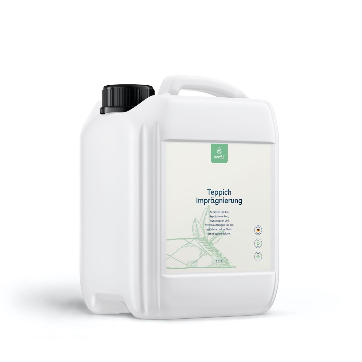 eco:fy Spray impregnante para moquetas - 2.5l - protección contra la humedad y la suciedad