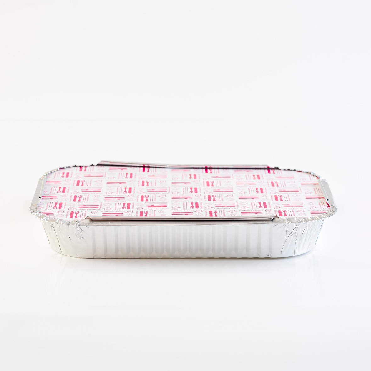 Greenvase - Envase de aluminio rectangular de 1500ml con tapa (500 uds)