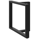 thumbnail of Helloshop26 - Juego de 2 patas para mesa de comedor en forma de T 90 x 35 x 73 cm con niveladores ajustables diseño moderno acero 02_0057330