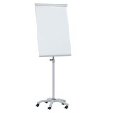 thumbnail of FRANKEN Flipchart, Beschreibbar, Magnetisch, Mobil, Mit Rollen, Whiteboard mit Ständer, Papierhalterung und Stifteablage, 68 x 105 cm, X-tra!Line