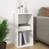 thumbnail of vidaXL Schallplatten-Aufbewahrungsbox Weiß 71x34x36 cm Holzwerkstoff