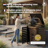 thumbnail of 4gardenz® Premium Kliko Ombouw 3 bakken - Containerombouw  - Zwart