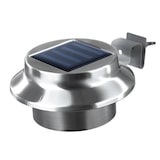 thumbnail of EASYmaxx Solar Dachrinnenleuchten in Edelstahl, 3er-Set