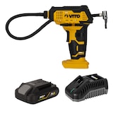 thumbnail of Mini Compresseur sans fil 7 bar 20V + Batterie lithium 2Ah  Chargeur + 6 Embouts de gonflage VITO