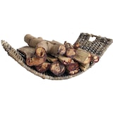 thumbnail of Holzkorb Kaminholzkorb Weidenkorb Kaminkorb Füllkorb Rattan Korb Schale