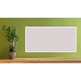 thumbnail of ALLboards Tableau blanc en liège 80×40 cm cadre en bois laqué BLANC