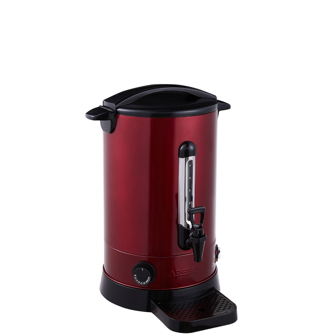 Acqua Calda tè Caffè Dispenser 8,8L Scaldabagno Distributore Bevande 950W Rosso