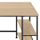 thumbnail of tectake Escritorio para ordenador Canton 120x60x75,5cm  Madera Industrial Clara, Roble Sonoma