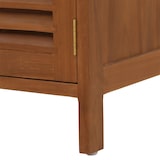 thumbnail of Teak-Badezimmerkommode HWC-M90, Badschrank Waschtisch, hochwertiges B-Grade-Teak (Kernholz, 20-30 Jahre), 81x155x50cm