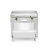 thumbnail of HENDI Gladde gasgrillplaat gemonteerd op een onderkast, gesloten aan drie zijden, Kitchen Line, 10kW, 800x700x(H)900mm