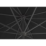 thumbnail of METRO PROFESSIONAL Ombrellone quadrato, alluminio, 4 x 4 m, idrorepellente, antracite/grigio