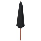 thumbnail of Helloshop26 - Sonnenschirm mit Holzstange 350 cm schwarz 02_0008253