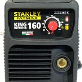 thumbnail of Pro 160 Amp KING160 Professioneel MMA lasapparaat + Automatisch 9/13 lasmuts STANLEY FATMAX 100% Werkcyclus