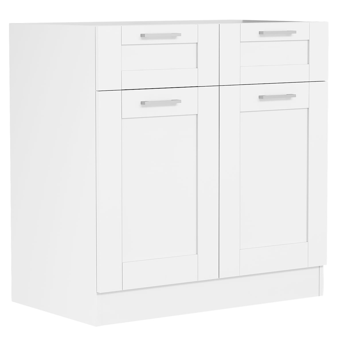 Keukenmeubel Colura H. 82 x L. 80 x P. 46 cm Wit