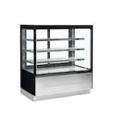 thumbnail of Vitrine réfrigérée sur base 258 litres | Tefcold - LPD1203F/BLACK - LED