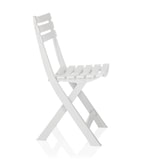 thumbnail of Gartenstuhl / Klappstuhl TRAVANO Kunststoff weiß hjh LIVING