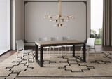thumbnail of Ausziehbarer Tisch 200/304x90 cm Tecno Premium Taubengrau mit anthrazitfarbenen Beinen