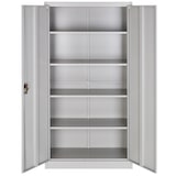 thumbnail of tectake Armario archivador con 5 alturas 40x80x180cm  gris - 404377