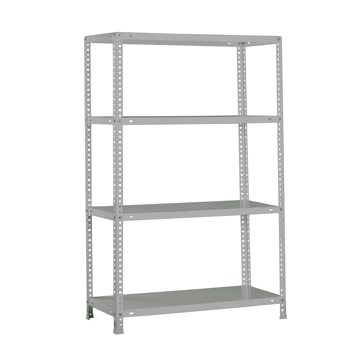 SimonRack Scaffali Metallo Garage 1500x900x300 mm, 4 Ripiani in Acciaio, Portata, 75 kg per Ripiano, Grigio – Advantage