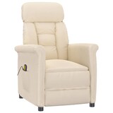 thumbnail of vidaXL Massagesessel Beige Mikrofasergewebe