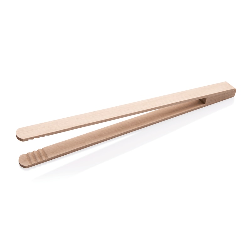 20x Grillzange Set, 30 cm, Holz